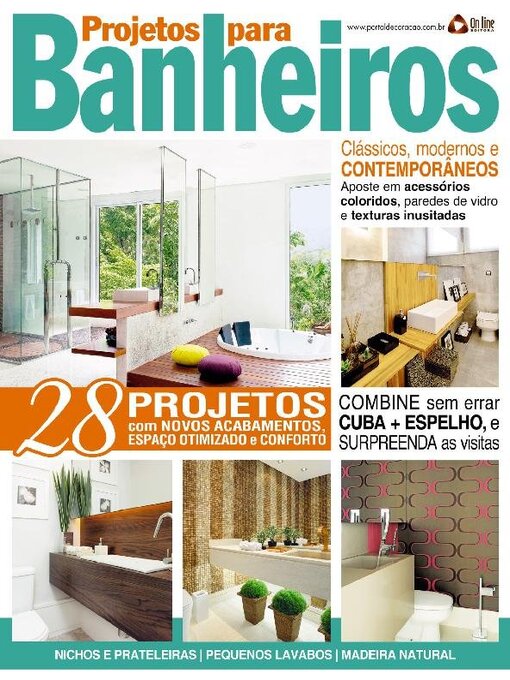 Title details for Projetos para Banheiros by Online Editora - Available